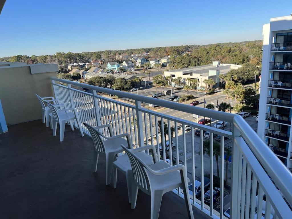 マートルビーチ 2501 S Ocean Blvd, 0831 - Ocean View Sleeps 8ヴィラ エクステリア 写真