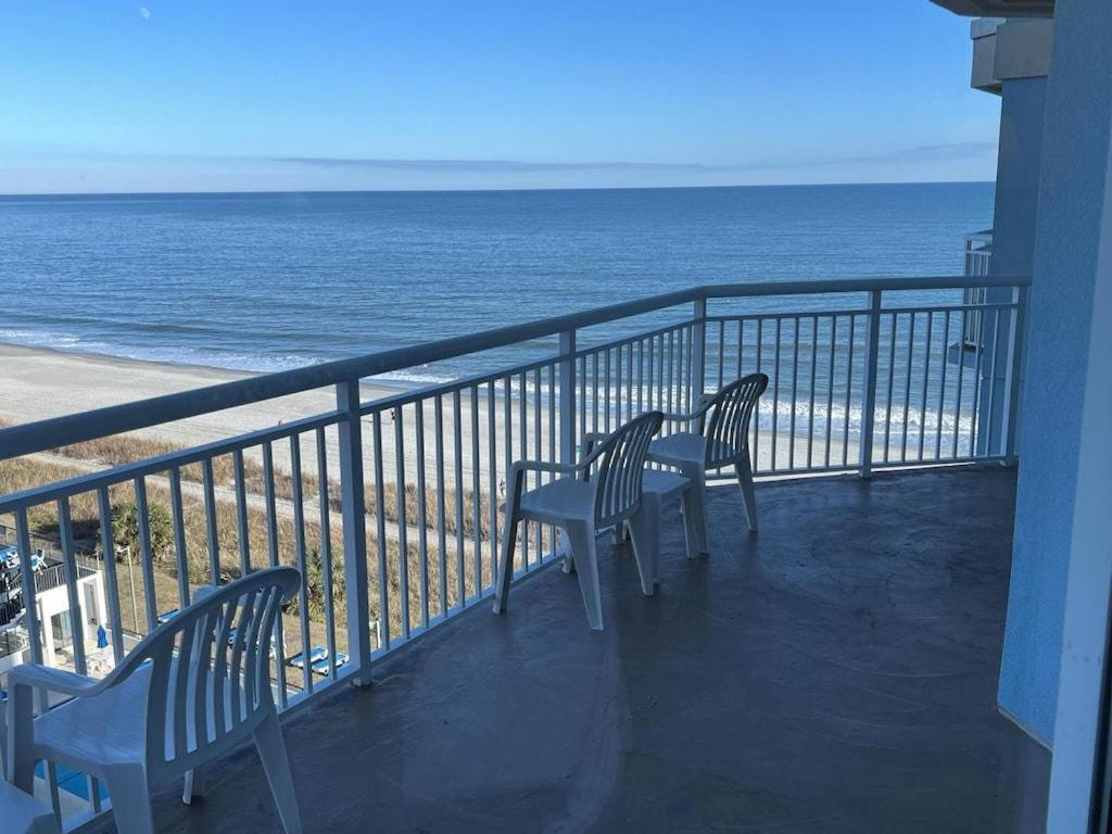 マートルビーチ 2501 S Ocean Blvd, 0831 - Ocean View Sleeps 8ヴィラ エクステリア 写真