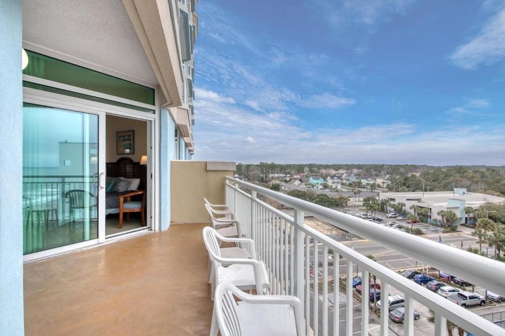 マートルビーチ 2501 S Ocean Blvd, 0831 - Ocean View Sleeps 8ヴィラ エクステリア 写真