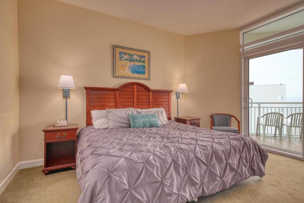 マートルビーチ 2501 S Ocean Blvd, 0831 - Ocean View Sleeps 8ヴィラ エクステリア 写真