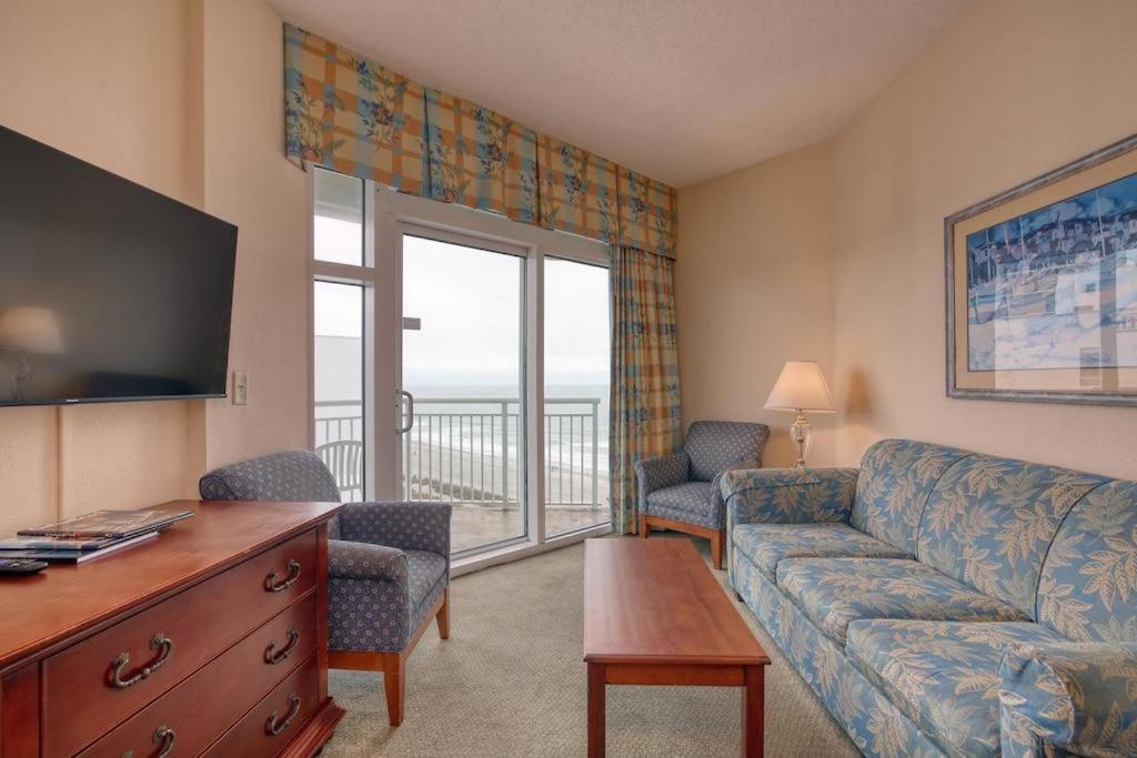 マートルビーチ 2501 S Ocean Blvd, 0831 - Ocean View Sleeps 8ヴィラ エクステリア 写真